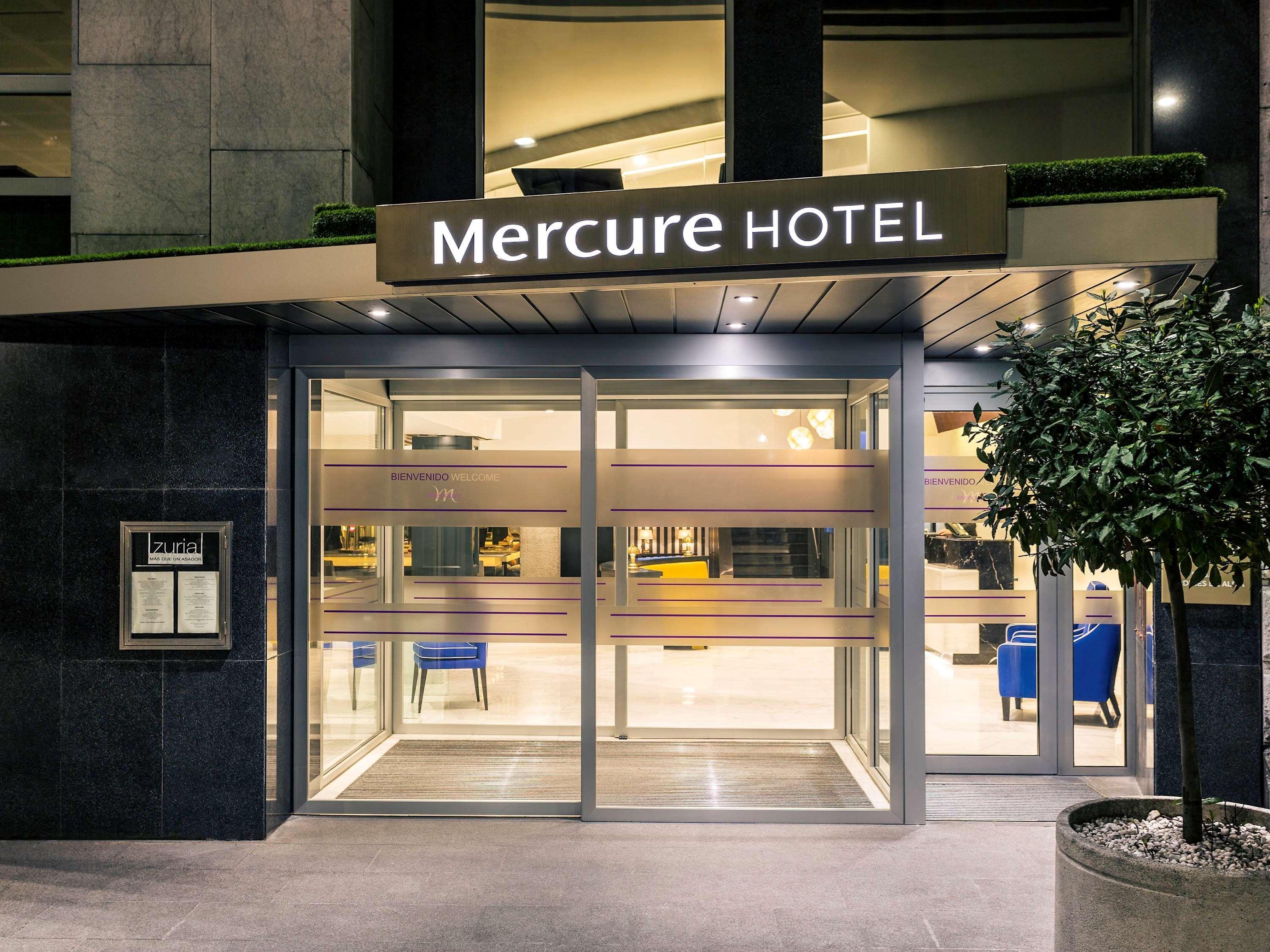 Hotel Mercure Jardines De Albia Bilbao Esterno foto