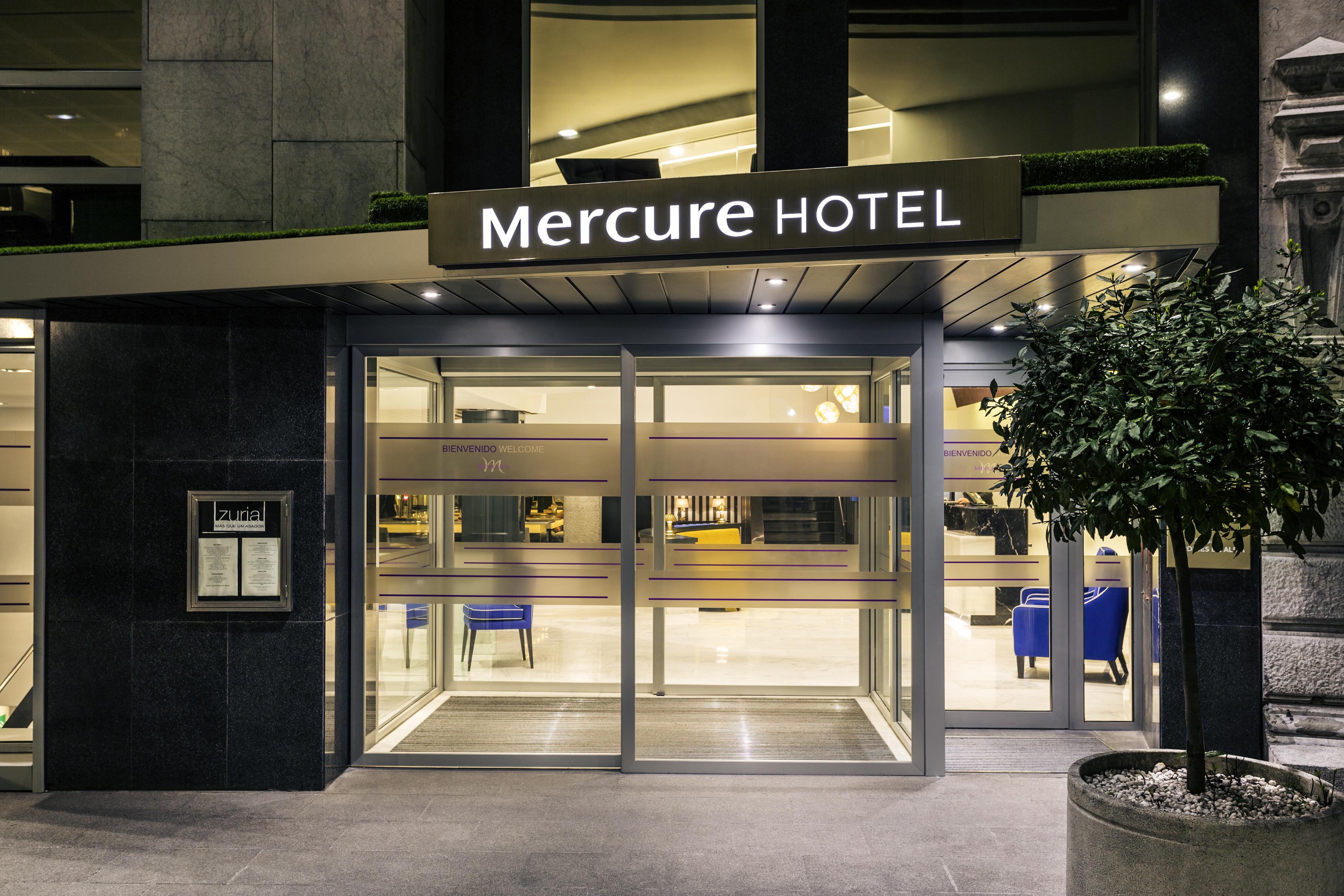 Hotel Mercure Jardines De Albia Bilbao Esterno foto