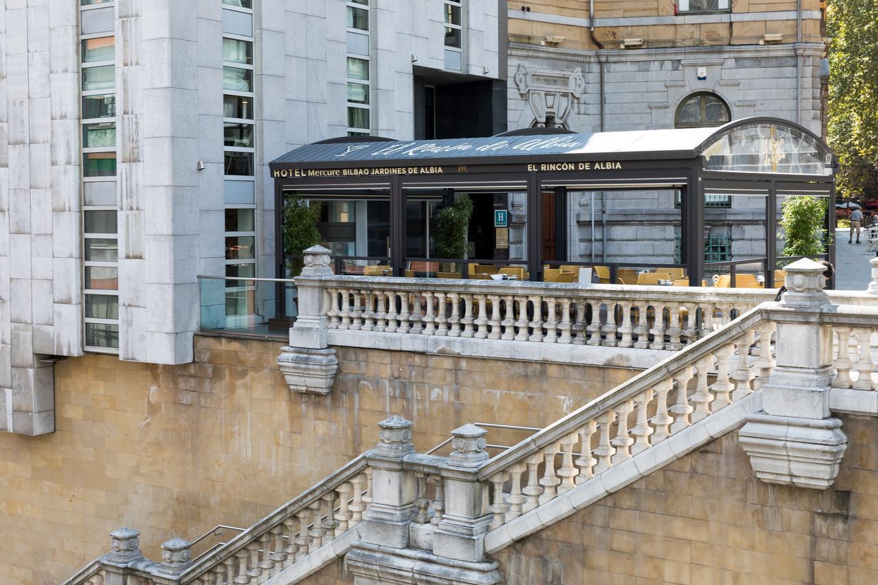 Hotel Mercure Jardines De Albia Bilbao Esterno foto